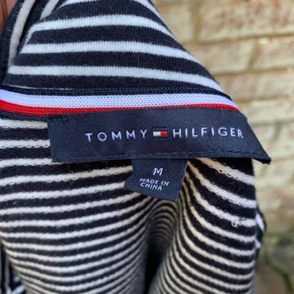Tommy Hilfiger Women's Striped Jacket - Size Medium - Picture 12 of 13